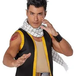 Spirit Halloween Adult Natsu Costume - Fairy Tail -Costume Decor Hub 01548213 c