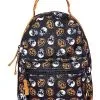 Spirit Halloween Skull And Pumpkin Mini Backpack