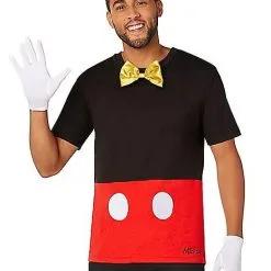 Spirit Halloween Adult Mickey Mouse T Shirt - Disney -Costume Decor Hub 01550144 c