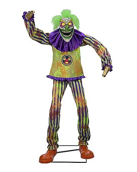 Spirit Halloween 6 Ft Nozzles The Clown Animatronic 2 Spirit Halloween 6 Ft Nozzles The Clown Animatronic - Image 2