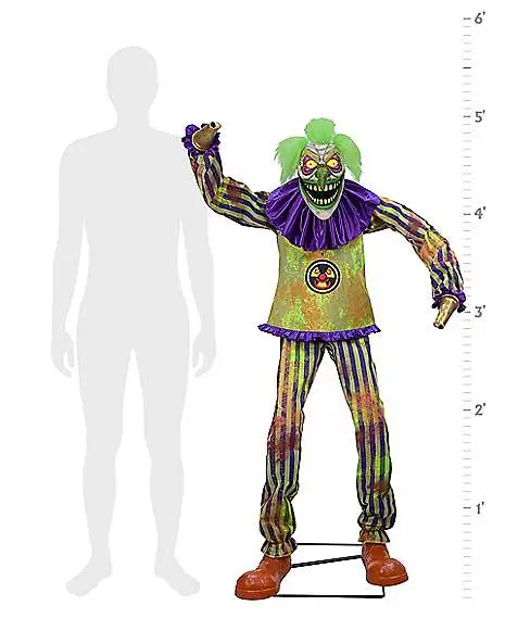 Spirit Halloween 6 Ft Nozzles The Clown Animatronic 9 Spirit Halloween 6 Ft Nozzles The Clown Animatronic - Image 9