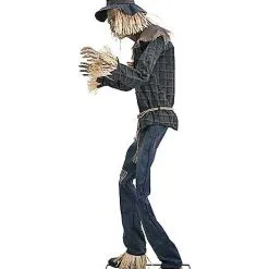 Spirit Halloween 6.6 Ft Strawman Animatronic -Costume Decor Hub 01564269 g