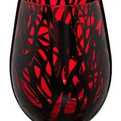 Spirit Halloween Gothic Noir Raven Stemless Glass - 18 Oz.