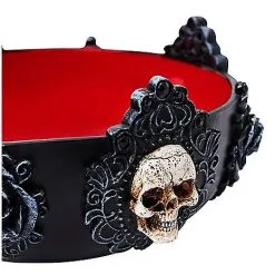 Spirit Halloween Gothic Noir Trinket Dish -Costume Decor Hub 01564509 c