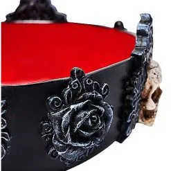 Spirit Halloween Gothic Noir Trinket Dish -Costume Decor Hub 01564509 d