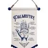 Spirit Halloween Tarot Palmistry Canvas Banner