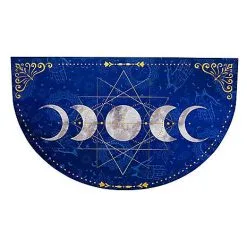 Spirit Halloween Tarot Moon Phase Doormat