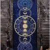 Spirit Halloween Moon Phases Door Cover