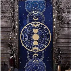 Spirit Halloween Moon Phases Door Cover