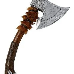 Spirit Halloween Faux Fur Viking Axe