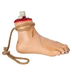 Spirit Halloween Hanging Severed Foot 8 Spirit Halloween Hanging Severed Foot -Costume Decor Hub 01588011 d