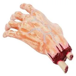 Spirit Halloween Chopped Off Hand -Costume Decor Hub 01588383 c