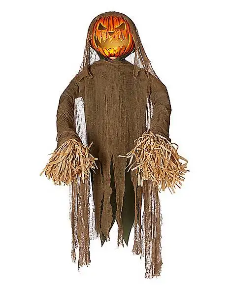 Spirit Halloween Hanging Rotten Pumpkin 2 Spirit Halloween Hanging Rotten Pumpkin - Image 2