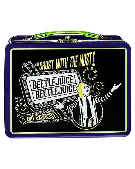 Spirit Halloween Beetlejuice Lunch Box 1 Spirit Halloween Beetlejuice Lunch Box