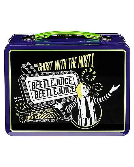 Spirit Halloween Beetlejuice Lunch Box 4 Spirit Halloween Beetlejuice Lunch Box - Image 4