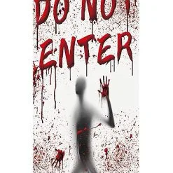 Spirit Halloween Bloody Window Decorations - 2 Pack