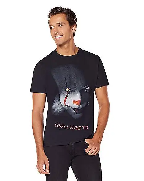 Spirit Halloween Hi Georgie Pennywise T Shirt - It 1 Spirit Halloween Hi Georgie Pennywise T Shirt - It