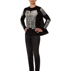 Spirit Halloween Caped Batman Long Sleeve T Shirt -Costume Decor Hub 01601764 c
