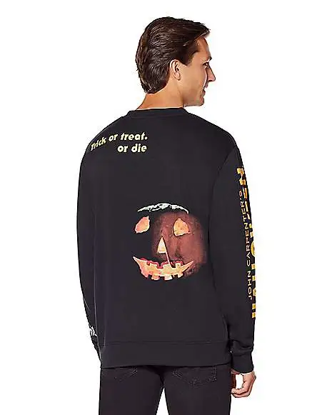 Spirit Halloween Michael Myers One Good Scare Sweatshirt - Halloween 2 Spirit Halloween Michael Myers One Good Scare Sweatshirt - Halloween - Image 2