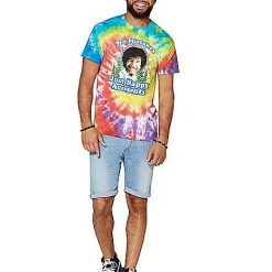 Spirit Halloween Happy Accidents Tie Dye Bob Ross T Shirt 7 Spirit Halloween Happy Accidents Tie Dye Bob Ross T Shirt -Costume Decor Hub 03211547 d