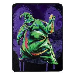 Spirit Halloween Oogie Boogie Fleece Blanket – The Nightmare Before Christmas