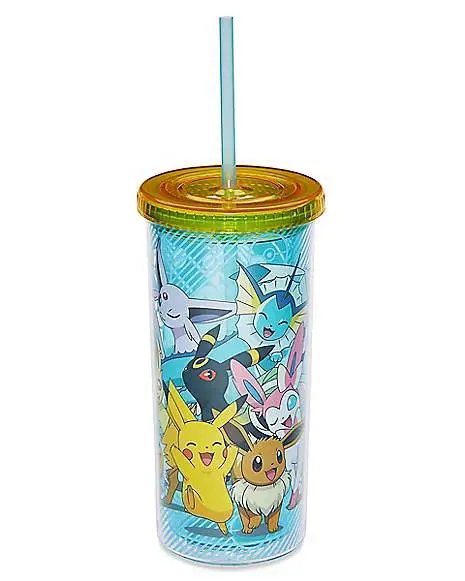 Spirit Halloween Pokemon Cup With Straw – 20 Oz. 1 Spirit Halloween Pokemon Cup With Straw – 20 Oz.