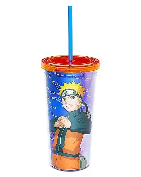 Spirit Halloween Naruto Pose Cup With Straw 20 Oz. - Naruto Shippudden 1 Spirit Halloween Naruto Pose Cup With Straw 20 Oz. - Naruto Shippudden