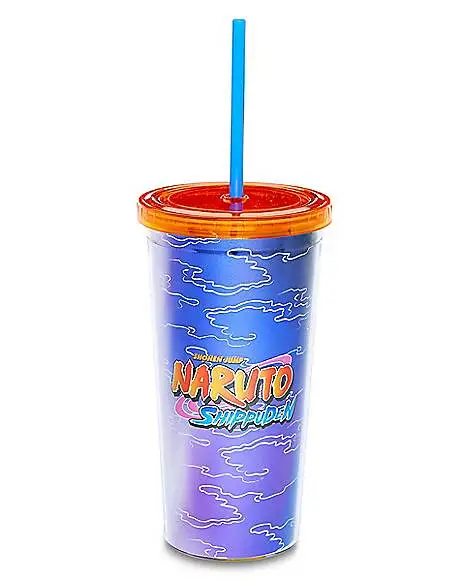 Spirit Halloween Naruto Pose Cup With Straw 20 Oz. - Naruto Shippudden 3 Spirit Halloween Naruto Pose Cup With Straw 20 Oz. - Naruto Shippudden - Image 3