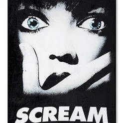 Spirit Halloween Scream Fleece Blanket
