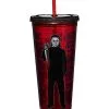 Spirit Halloween Michael Myers Stalker Cup With Straw 20 Oz. - Halloween