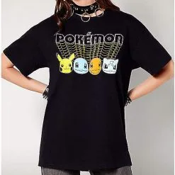 Spirit Halloween Faces Pokemon T Shirt