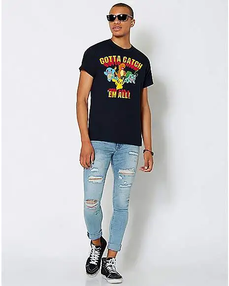 Spirit Halloween Gotta Catch 'Em All T Shirt - Pokemon 3 Spirit Halloween Gotta Catch 'Em All T Shirt - Pokemon - Image 3