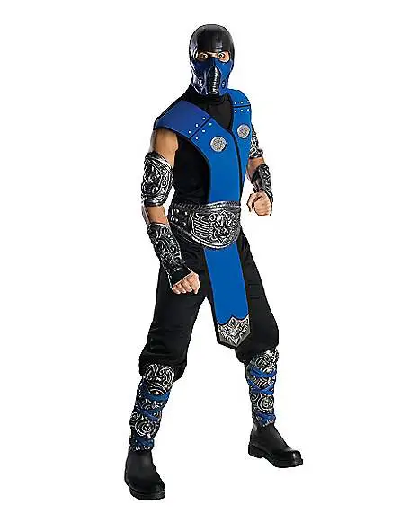 Spirit Halloween Adult Sub-Zero Costume - Mortal Kombat 1 Spirit Halloween Adult Sub-Zero Costume - Mortal Kombat