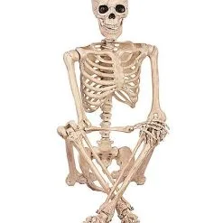 Spirit Halloween 5 Ft Pose 'N' Stay Skeleton -Costume Decor Hub 07125149 c