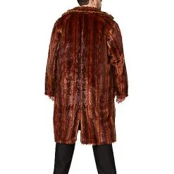 Spirit Halloween Faux Fur Coat -Costume Decor Hub 07521479 f