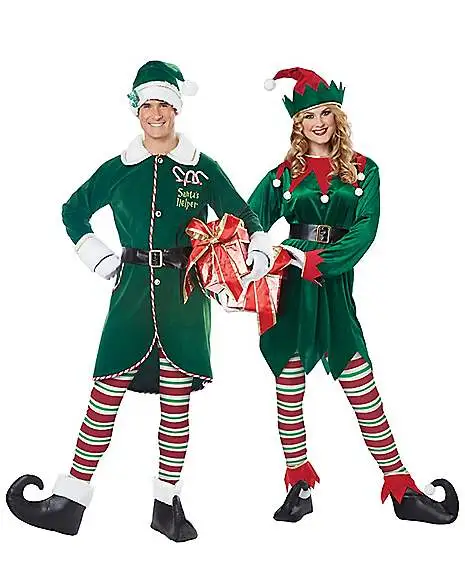 Spirit Halloween Adult Workshop Elf Costume 2 Spirit Halloween Adult Workshop Elf Costume - Image 2