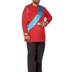 Spirit Halloween Adult English Prince Plus Size Costume