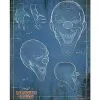 Spirit Halloween Factory Animatronic Blueprint Posters - 4 Pack