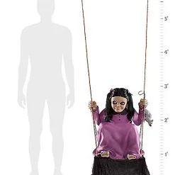 Spirit Halloween 6 Ft Rat Girl Animatronic -Costume Decor Hub 07642127 i